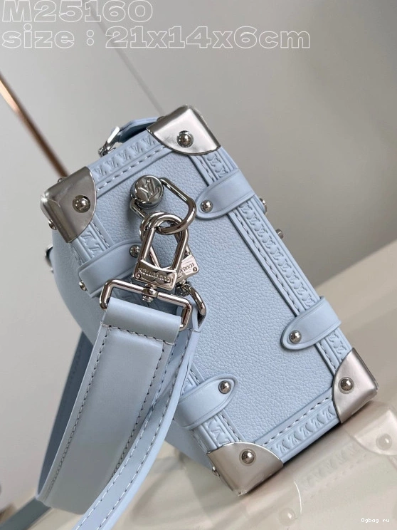 LOUIS Trunk PM-21*14*6CM Side VUITTON 0816